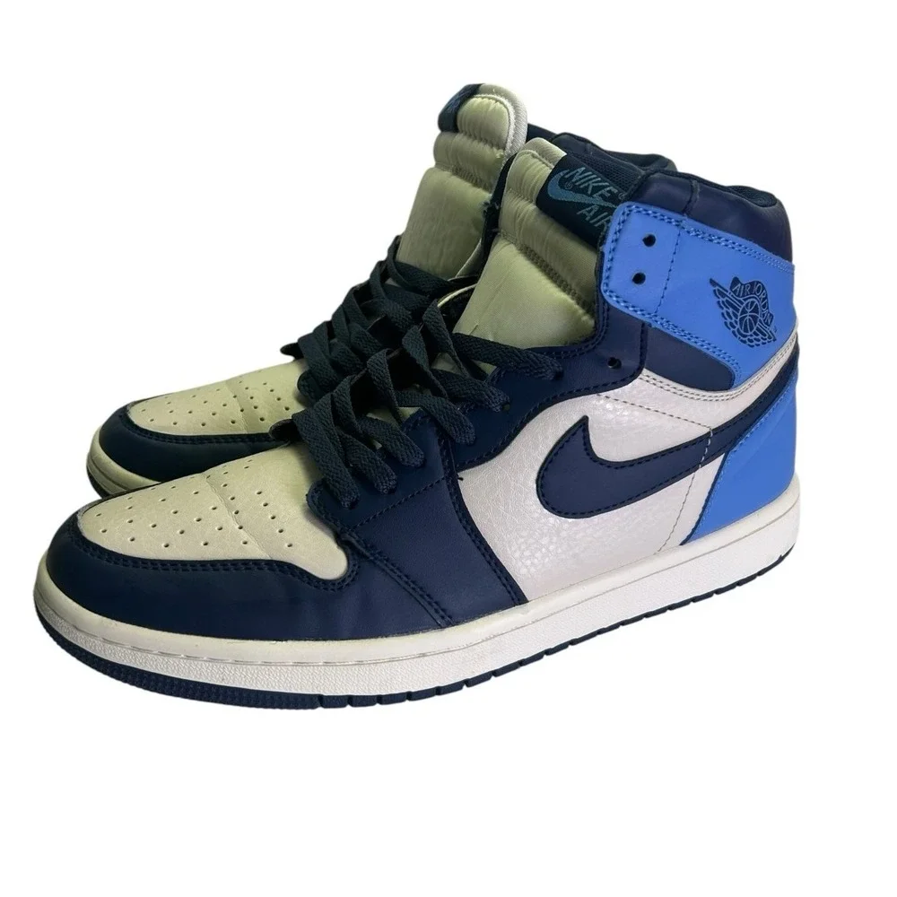 Nike Air Jordan 1 Retro High OG Obsidian University Blue 555088-140 Size 12 Men